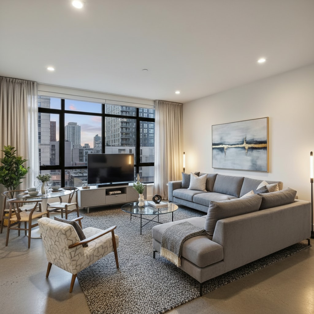 Apartamento vacío en Madrid