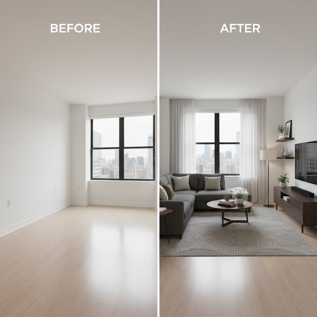 Tecnología de home staging virtual