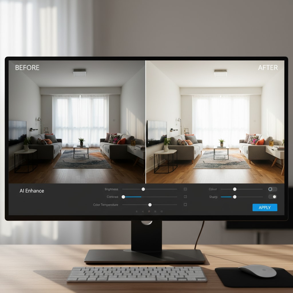 Hora dorada en fotografía inmobiliaria